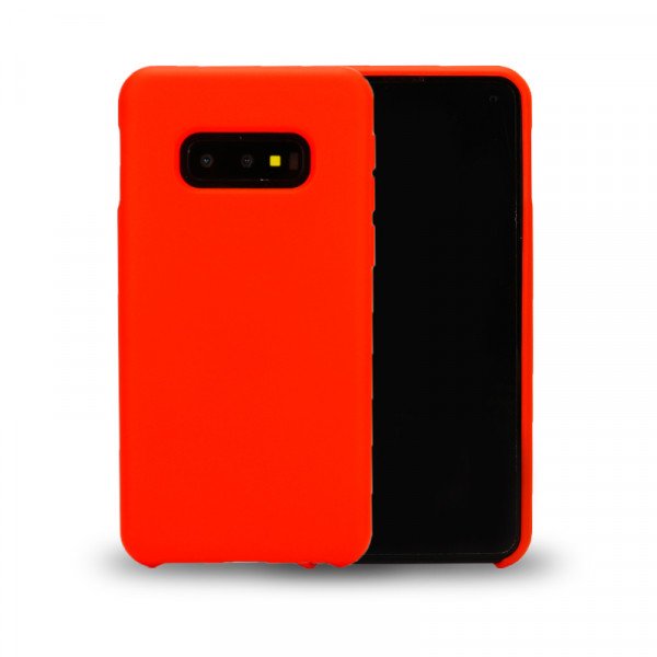 Wholesale Galaxy S10e Slim Silicone Hard Case (Red)